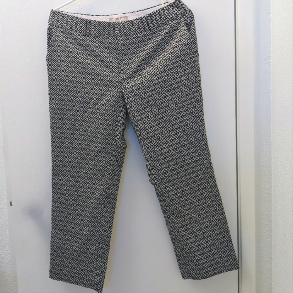Banana Republic Hampton FIT CROPPED pants size 8 petite women's
